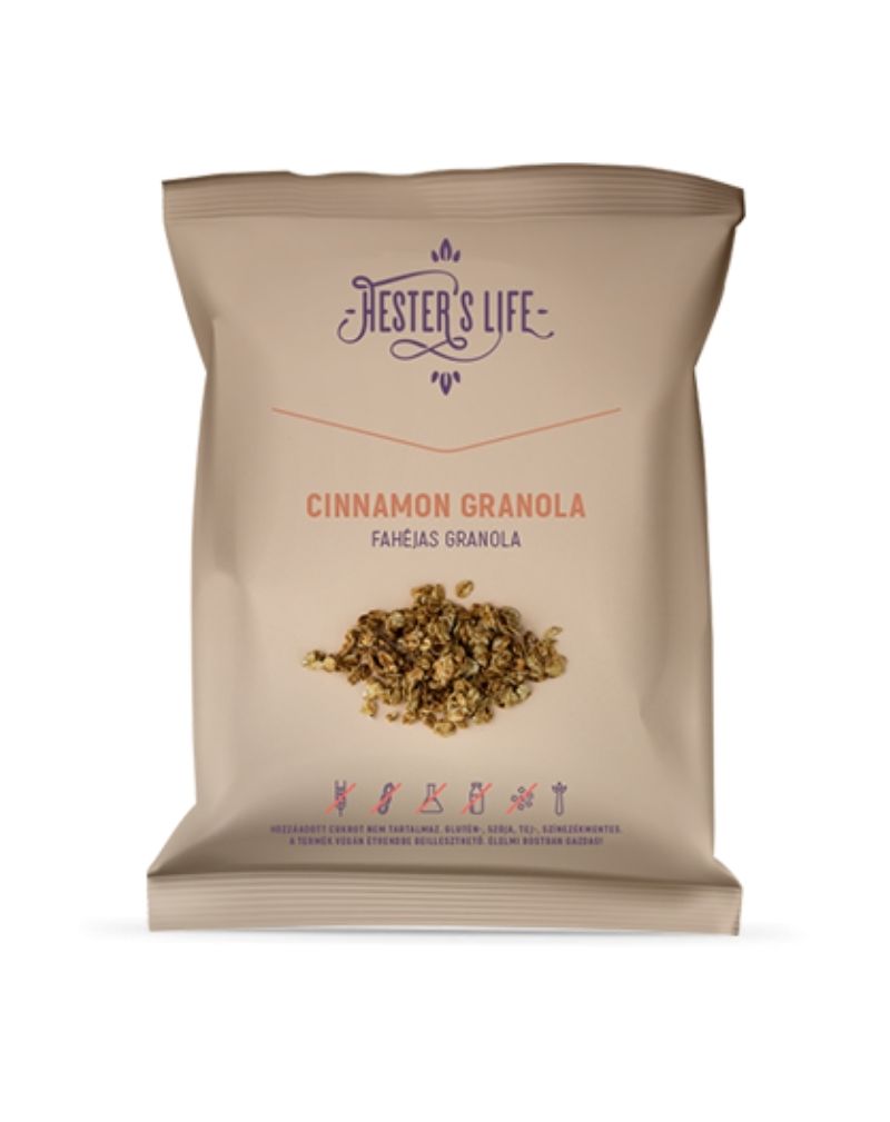Hester's Life Cinnamon Granola, 60 g
