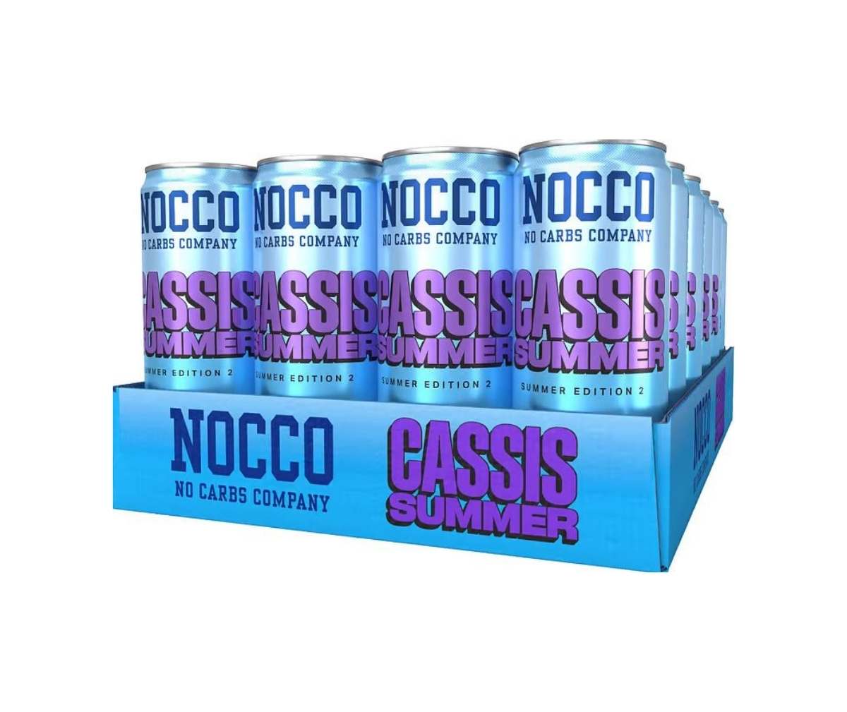 NOCCO BCAA Cassis Summer, 24 tlk (11/2023)