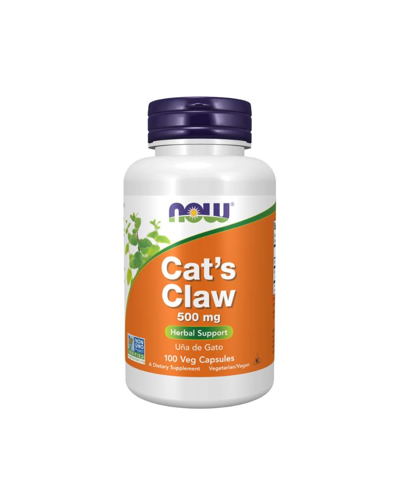 NOW Foods Cat's Claw 500 mg, 100 kaps. (Poistotuote, 10/23)