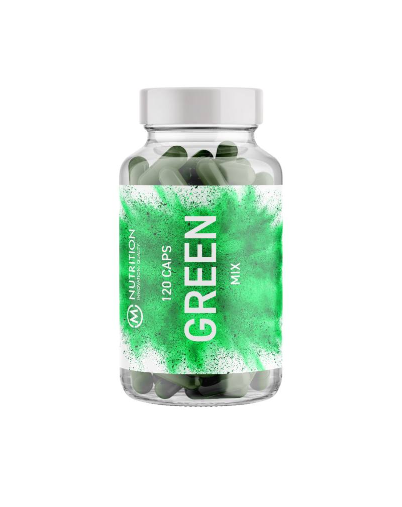 M-Nutrition Green Mix, 120 kaps.