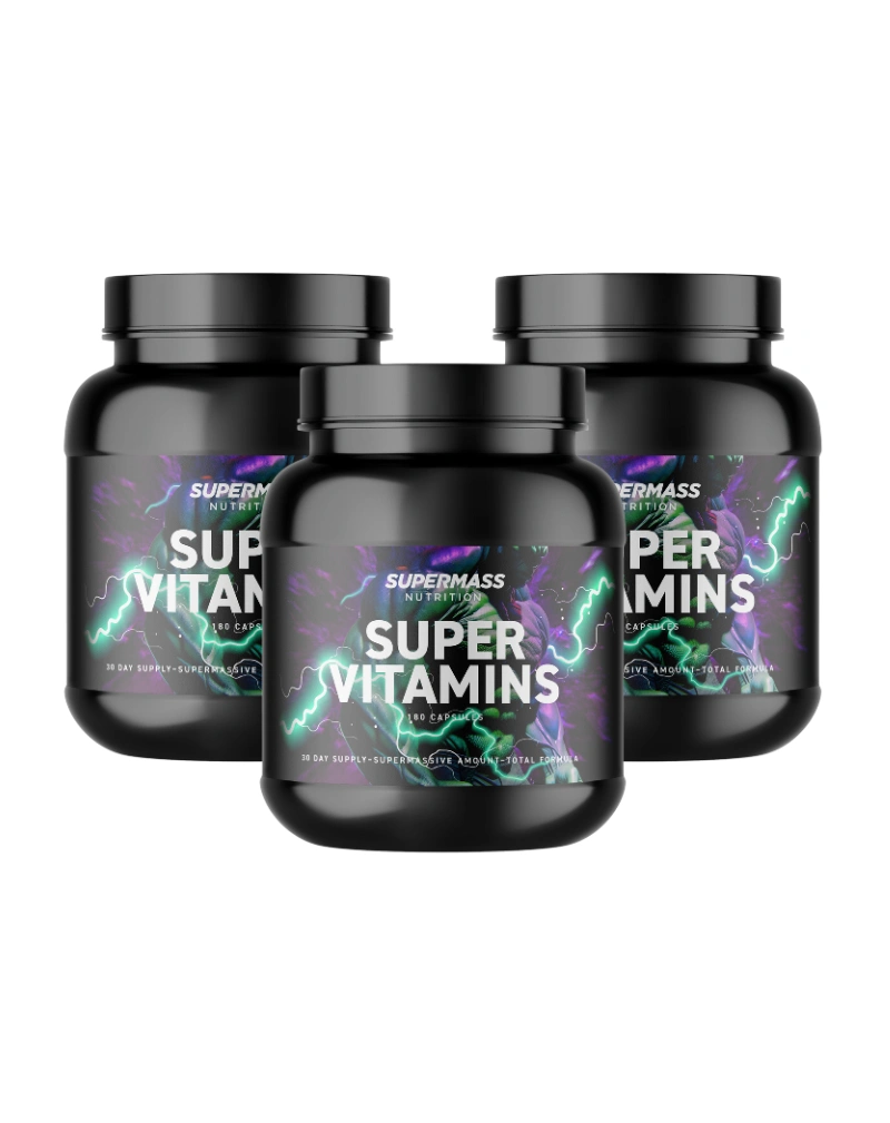 Big Buy: 3 kpl Supermass Nutrition Super Vitamins (540 kaps.)