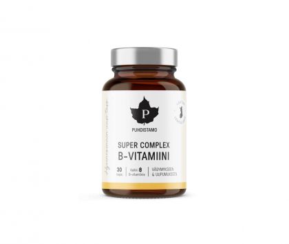 Puhdistamo Super Complex B-Vitamiini, 60 kaps.