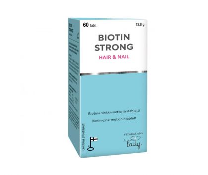 Biotin Strong Hair & Nail, 60 tabl.