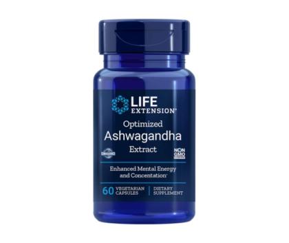 LifeExtension Optimized Ashwagandha Extract, 60 kaps.