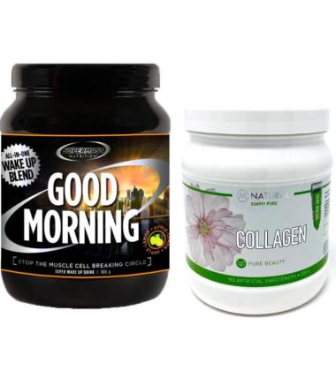 Supermass Nutrition Good Morning + M-Natural Collagen
