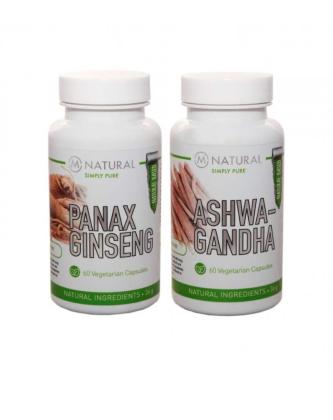 M-Natural Panax Ginseng & Ashwagandha