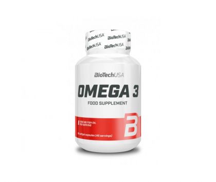 BioTechUSA Mega omega-3, 90 kaps. (07/23)