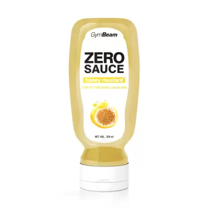 GymBeam Zero Sauce, 320 ml, Honey Mustard