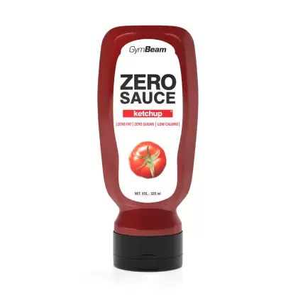 GymBeam Zero Sauce, 320 ml, Ketchup