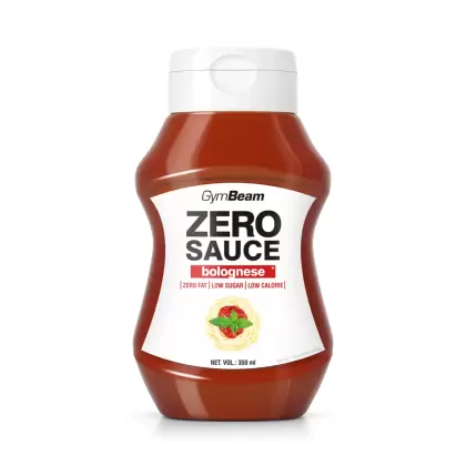 GymBeam Zero Sauce, 350 ml, Bolognese