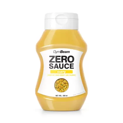 GymBeam Zero Sauce, 350 ml, Curry