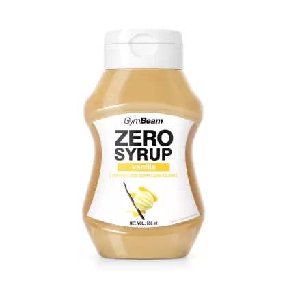 GymBeam Zero Syrup, 350 ml, Vanilla