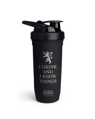 Smartshake Reforce Game of Thrones Collection, 900 ml, I Drink and I Know Things