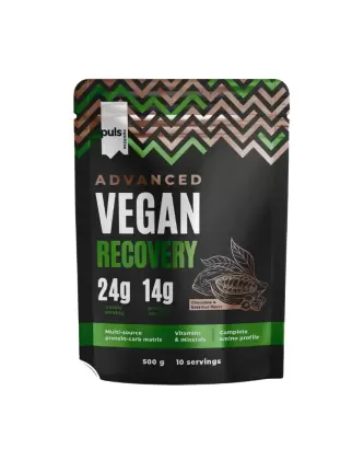 Puls Advanced Vegan Recovery, 500 g, Chocolate-Hazelnut