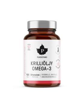 Puhdistamo Krilliöljy Omega-3, 120 kaps.