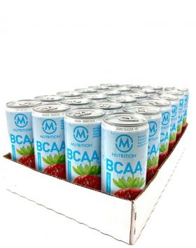 M-Nutrition BCAA, Wild Strawberry, 24 tlk
