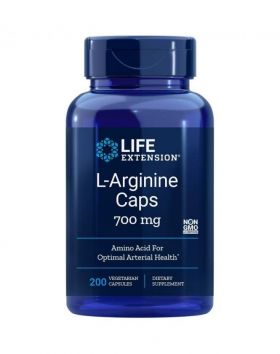 LifeExtension L-Arginine Caps, 200 kaps. (07/22)