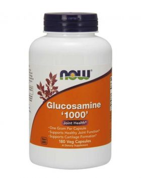 NOW Foods Glucosamine 1000 mg, 180 kaps.