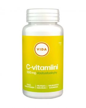 Vida C-vitamiini 500 mg, 90 tabl.