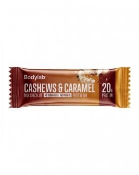 Bodylab Protein Bar, 55 g, Cashews & Caramel (päiväys 4/22)