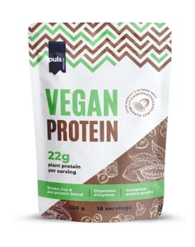 Puls Vegan Protein, 550 g (Tarjouserä)