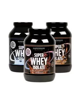 Big Buy: 3 kpl Supermass Nutrition SUPER WHEY ISOLATE (3,9 kg)