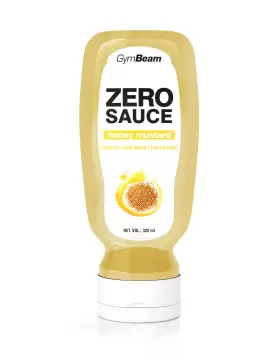 GymBeam Zero Sauce, 320 ml, Honey Mustard