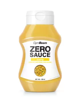 GymBeam Zero Sauce, 350 ml, Curry