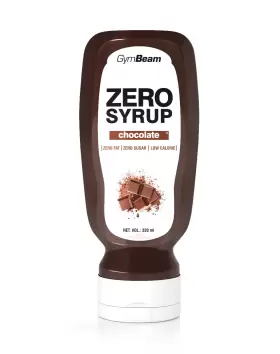 GymBeam Zero Syrup, 320 ml, Chocolate