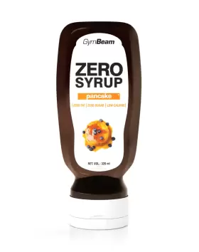 GymBeam Zero Syrup, 320 ml, Pancake