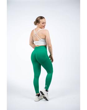 M-Sportswear Seamless Butt Booster tights, Bright Green