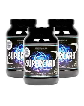 Big Buy: 3 kpl Supermass Nutrition SUPERCARB (3 kg)