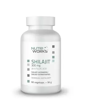 Nutri Works Shilajit 300 mg, 60 kaps.