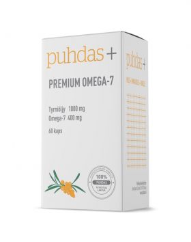 Puhdas+ Premium Omega-7 Tyrni 60 kaps.