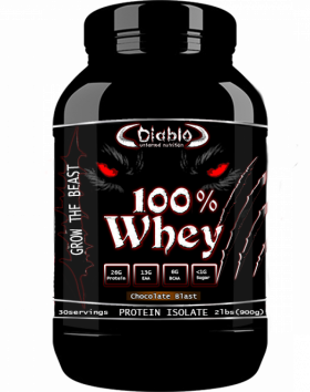 Diablo 100 % Whey 900 g, Chocolate